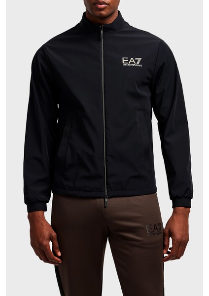 Regular Fit Dik Yaka Logolu Ceket Erkek Mont 7M000312 AF13562 UC001