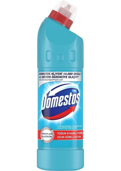 Domestos çamaşır Suyu Okalıptus 750ml Paket (5 Adet)