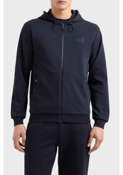 Streç Pamuklu Regular Fit Kapüşonlu Sweat Erkek Sweat 7M000094 AF12116 UB102