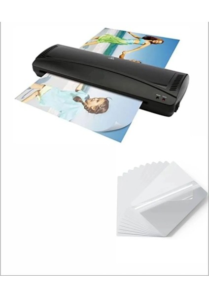 Laminasyon Filmi Parlak A3 10 Lu 1 Paket 125 Mikron Pvc Kaplama Poşeti 10 Adet