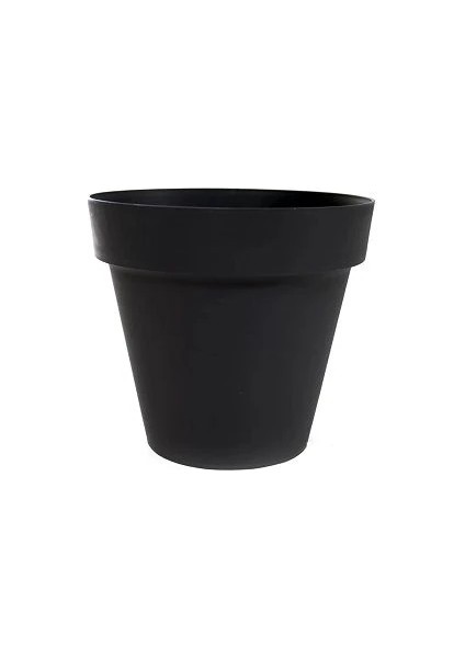 Yalı Saksı Siyah Renk 3 Litre