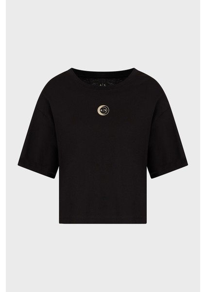 Armani Exchage Pamuk Regular Fit Bisiklet Yaka T Shirt Bayan T Shirt XW000321 AF10356 UC001 indirimleri