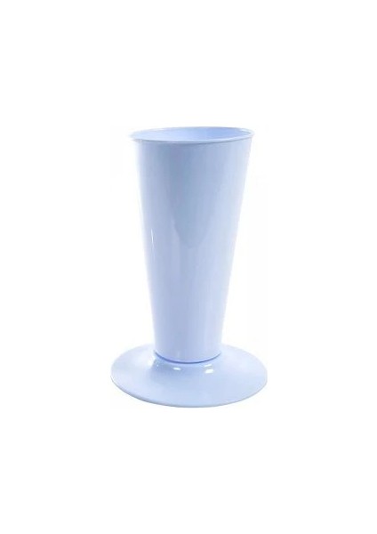 Kesme Çiçek Vazosu Beyaz 2,7 Litre