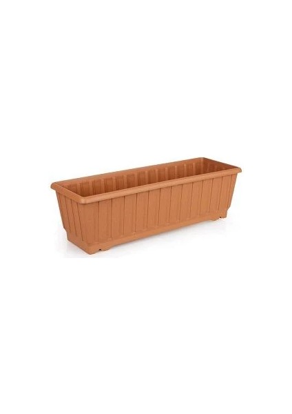 Klasik Balkon Saksı Kahverengi Renk 7.4 Litre