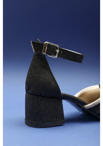 Kız Çocuk Topuklu Rahat Tabanlı Parlak Simli Bilek Tokalı Abiye Düğün Nişan Mezuniyet Ayakkabısı modelleri