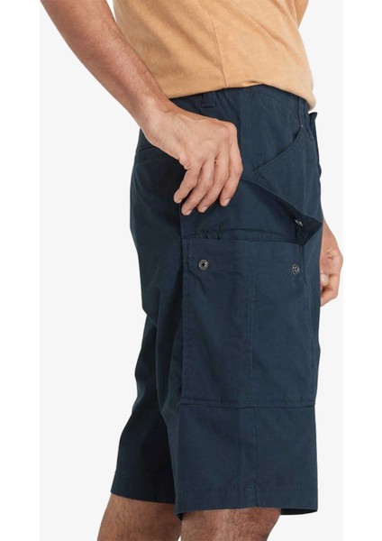 Brooklıne Poplin Erkek Lacivert Kargo Şort TB0A5TZQ4331