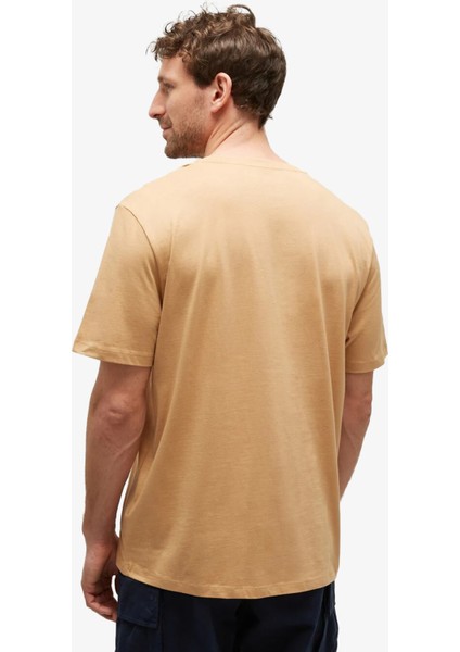 Sleeve Woven Badge Erkek Sarı T-Shirt TB0A5RCEEH31 modelleri