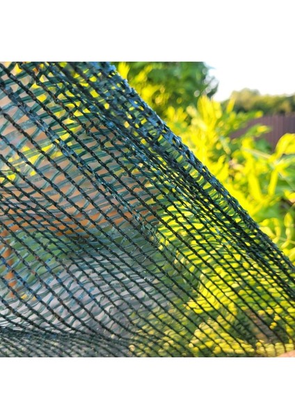 Teras Filesi – Yüzde 40 Lık – Yeşil – Şeritli ve Halkalı - 6 Metre x 60 Metre