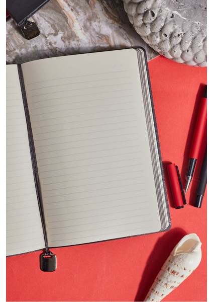 Füme Termo Deri Kadife Dokunuş Kişiye Özel Çizgili Düz Defter fiyatları