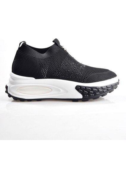 25Y305-4 Kadın Dolgu Topuk Spor Ayakkabı