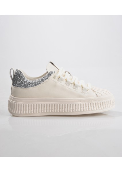 25Y328-2 Kadın Kalın Taban Sneaker
