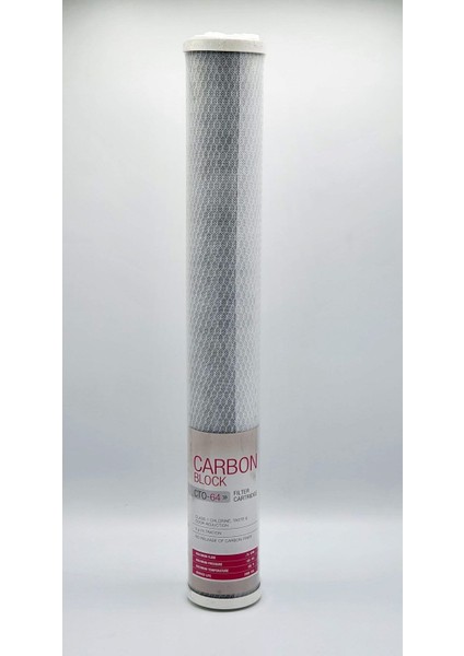 20 Inch Cto Karbon Blok Filtre