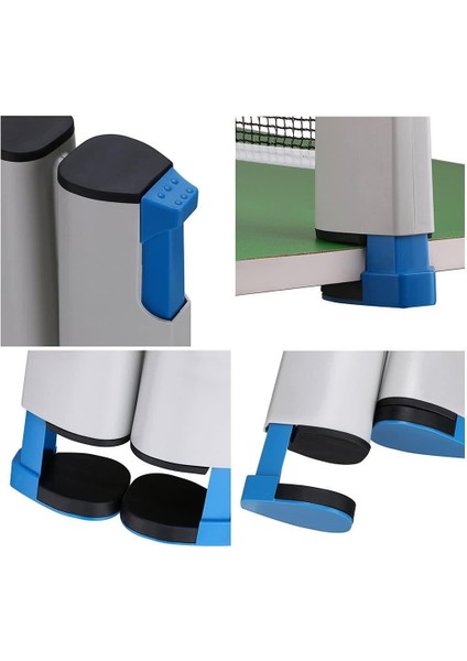 Masa Tenisi Filesi Otomatik Gerdirme Mekanizmalı Tüm Masalara Uyumlu Pinpon Ağı modelleri