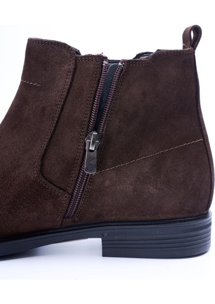 Italyan Stil Süet Kışlık Erkek Bot Ayakkabı Kahverengi T13319 fiyatları