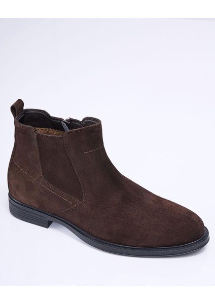 Italyan Stil Süet Kışlık Erkek Bot Ayakkabı Kahverengi T13319 fırsatları