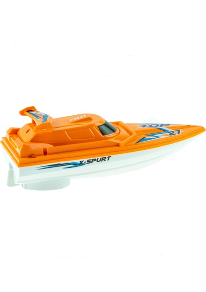 Oyuncak Yarış Botu 18 cm Pilli