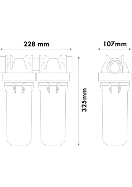 Atlas 2li Boş Housing Dp 10 Duo 3/4” Ot Ts modelleri