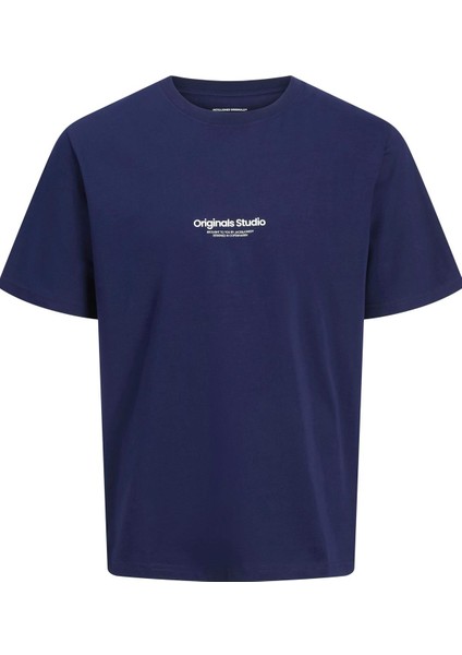 Jorvesterbro Tee Ss Crew Neck Noos Lacivert-1