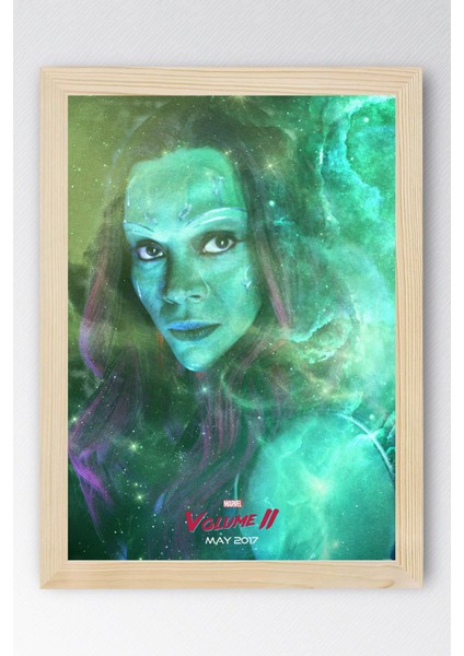 Gamora Çerçeveli Tablo - Avengers Film Posteri Tablo
