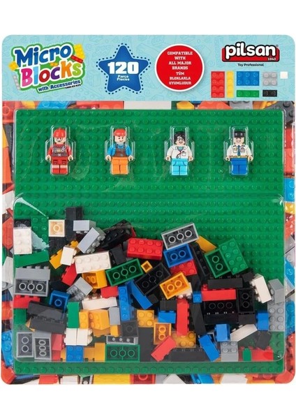 Nessiworld 03 625 Pilsan Micro Bloklar 120 Parça