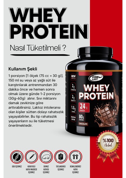 Whey Protein Çikolatalı 2000G