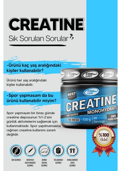 Creatine 300G Yeşil Elma Aromalı