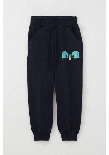 Erkek Çocuk Eşofman Takım Sevimli Fil Desenli 1-4 Yaş, Ekru modelleri