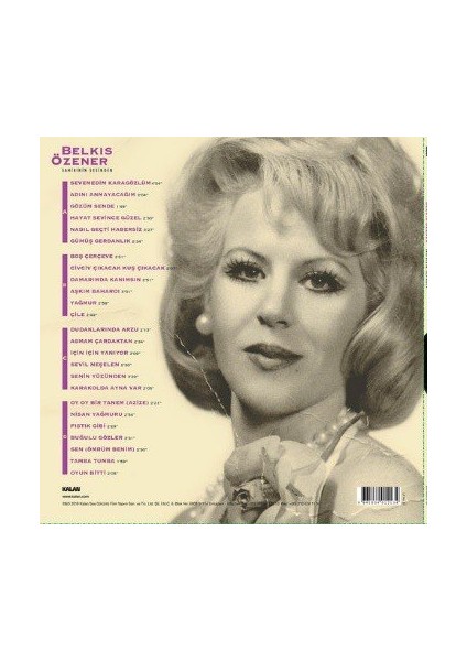 Belkıs Özener - Sahibinin Sesinden Çift LP Plak fiyatları