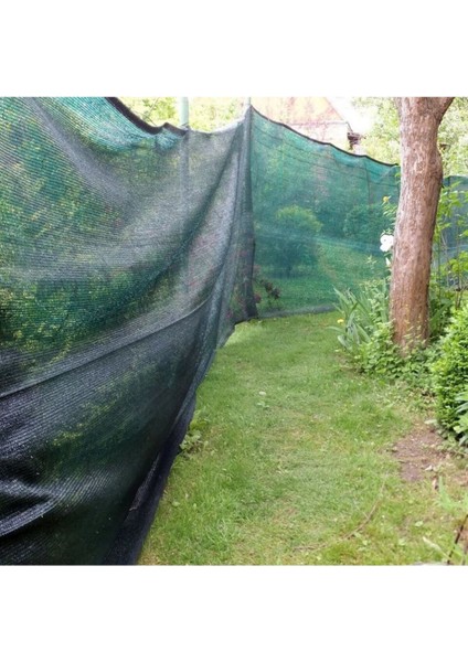Bahçe Çardak Gölgelik – Yüzde 55 LİK – Yeşil – Şeritli Halkalı - 4 Metre x 100 Metre