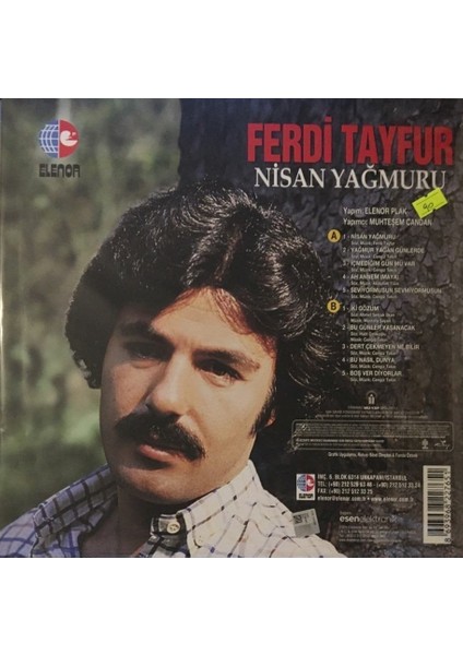 Ferdi Tayfur – Nisan Yağmuru LP
