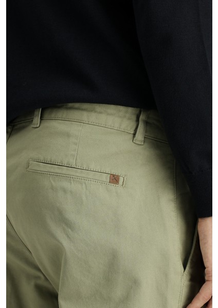 Regular Fit Desenli Likralı Kanvas / Chino Pantolon indirimleri