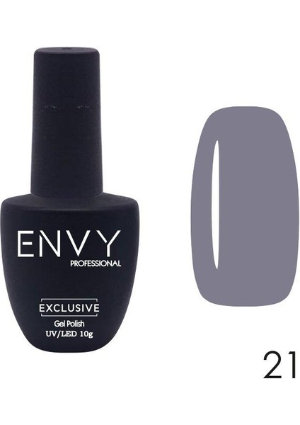 Kalıcı Oje Exclusive Seri Mavi Gri NO:021