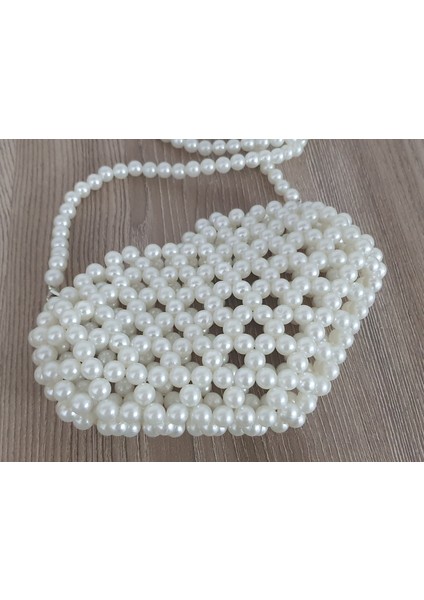 Askılı Kalp Şeklinde Inci Çanta fırsatları