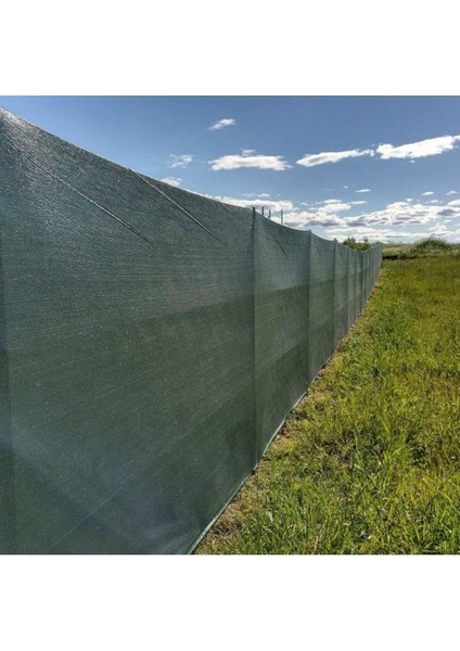 Gölgelik Branda – 75LIK Gölgelik File – Çit Filesi – Yeşil - 3 Metre x 50 Metre