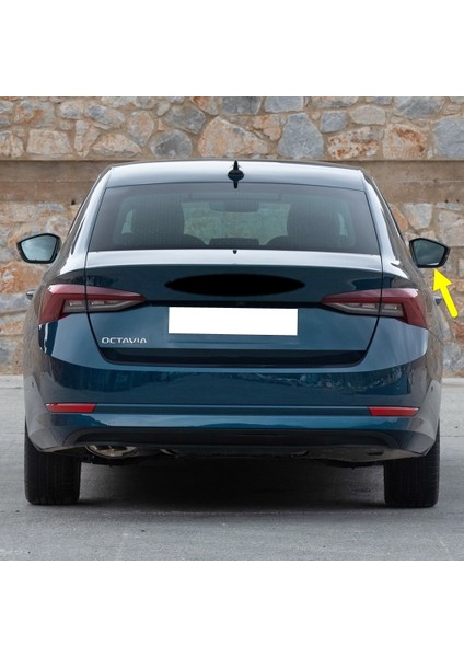 Skoda Octavia 4 2020-2024 Sağ Dış Ayna Çerçevesi 5E3857532