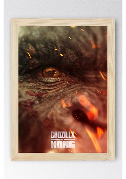 Godzilla Vs Kong Çerçeveli Tablo - Film Posteri Tablo