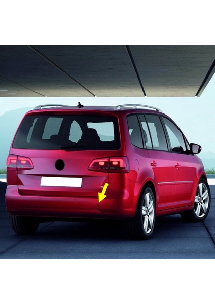 Vw Touran 2011-2014 Arka Tampon Çeki Çekme Demiri Kapağı 1T0807441C