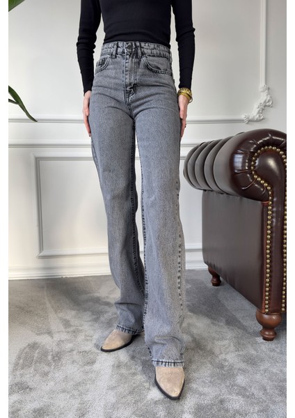 Orijinal Boru Paça Pantolon- Antrasit fiyatları