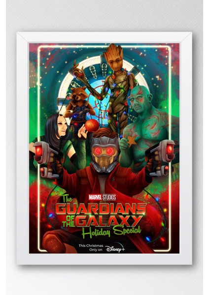 Guardians Of The Galaxy Çerçeveli Tablo - Galaksinin Koruyucuları Film Posteri Tablo