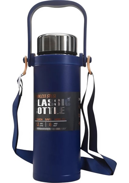 Paslanmaz Çelik 800 ml 10 Saat Sıcak Soğuk Tutan Çay Kahve Su Termosu - FC940