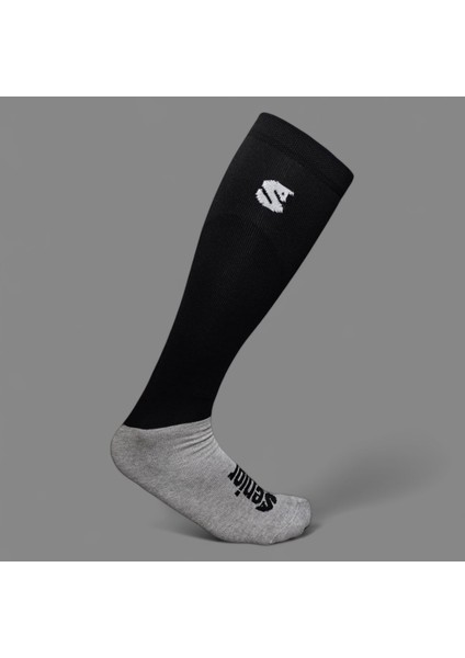 2'li Siyah Unisex Binici Çorabı modelleri