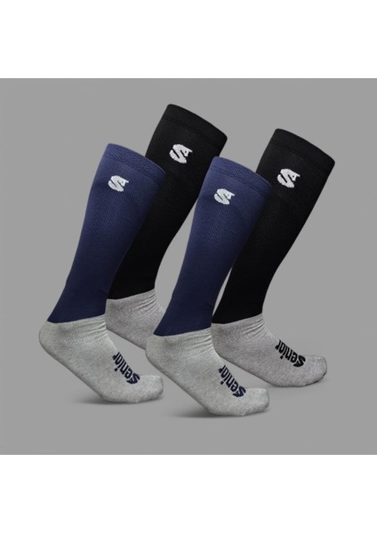 4'lü Binici Çorabı Unisex