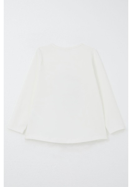 Kız Bebek Taytlı Takım Arkadaş Temalı Taytı Fiyonklu 9 Ay-3 Yaş, Ekru fırsatları