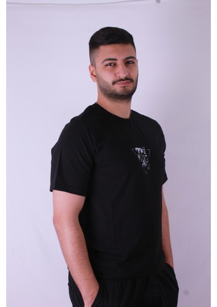 City Epic Baskı Siyah Erkek T-Shirt fiyatları