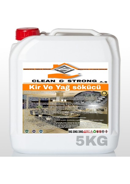 Kir ve Yağ Çözücü 5 kg