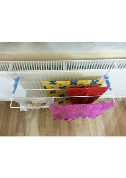 Her Kalorifere Takılan 60CM Çamaşır Askısı 5 Telli Portatif Kalorifer Tipi Hızlı Çamaşır Kurutmalığı