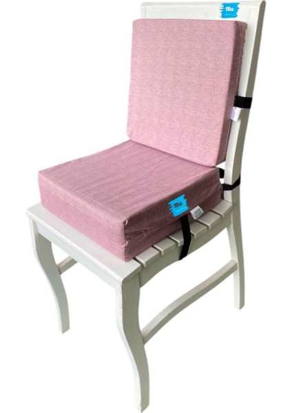 Arkalıklı Sandalye Yükseltici Minder Sırtlı Mama Sandalyesi Minderi 34X34X10CM fırsatları