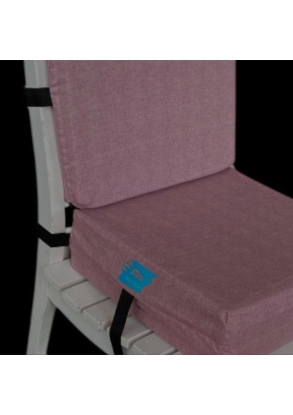 Arkalıklı Sandalye Yükseltici Minder Sırtlı Mama Sandalyesi Minderi 34X34X10CM indirimleri