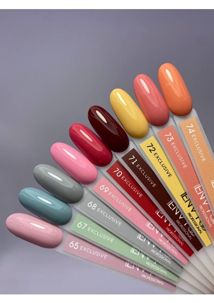 Kalıcı Oje Exclusive Seri Pastel Pembe 10GR NO:065