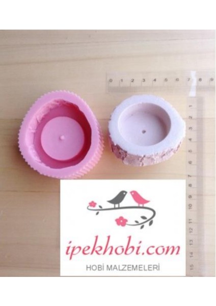 Ipek Hobi Küçük Dal Mumluk Kalıbı